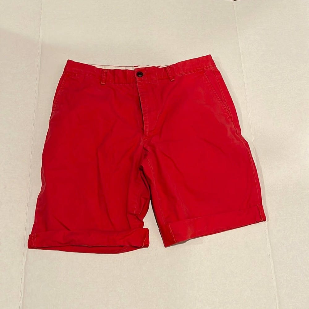 Red Docker Shorts Size 32
